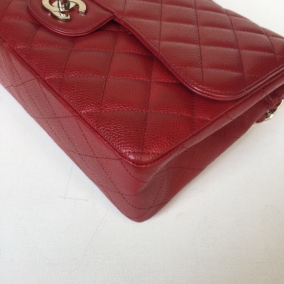 Authentic Chanel Jumbo Caviar SHW - Picture 6 of 8